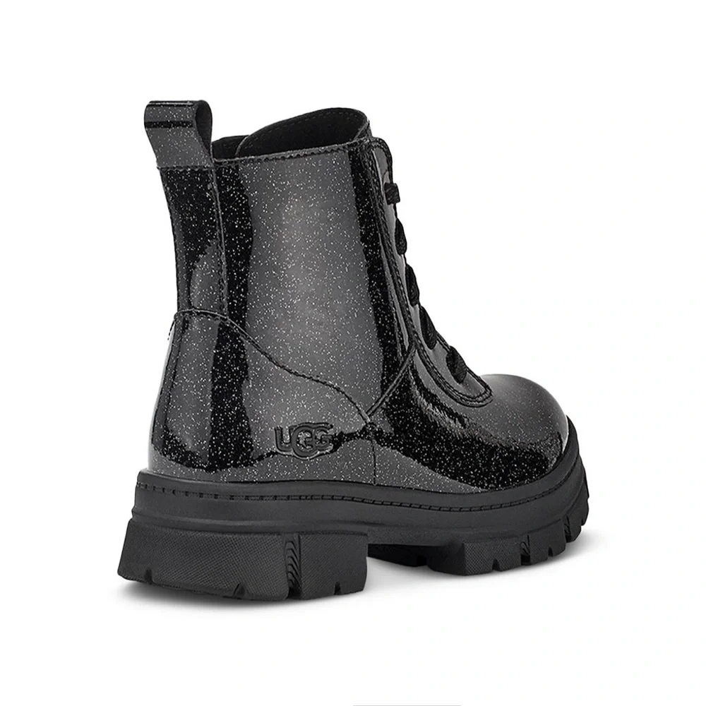 UGG Kids Ashton Lace-up Glitter Boot